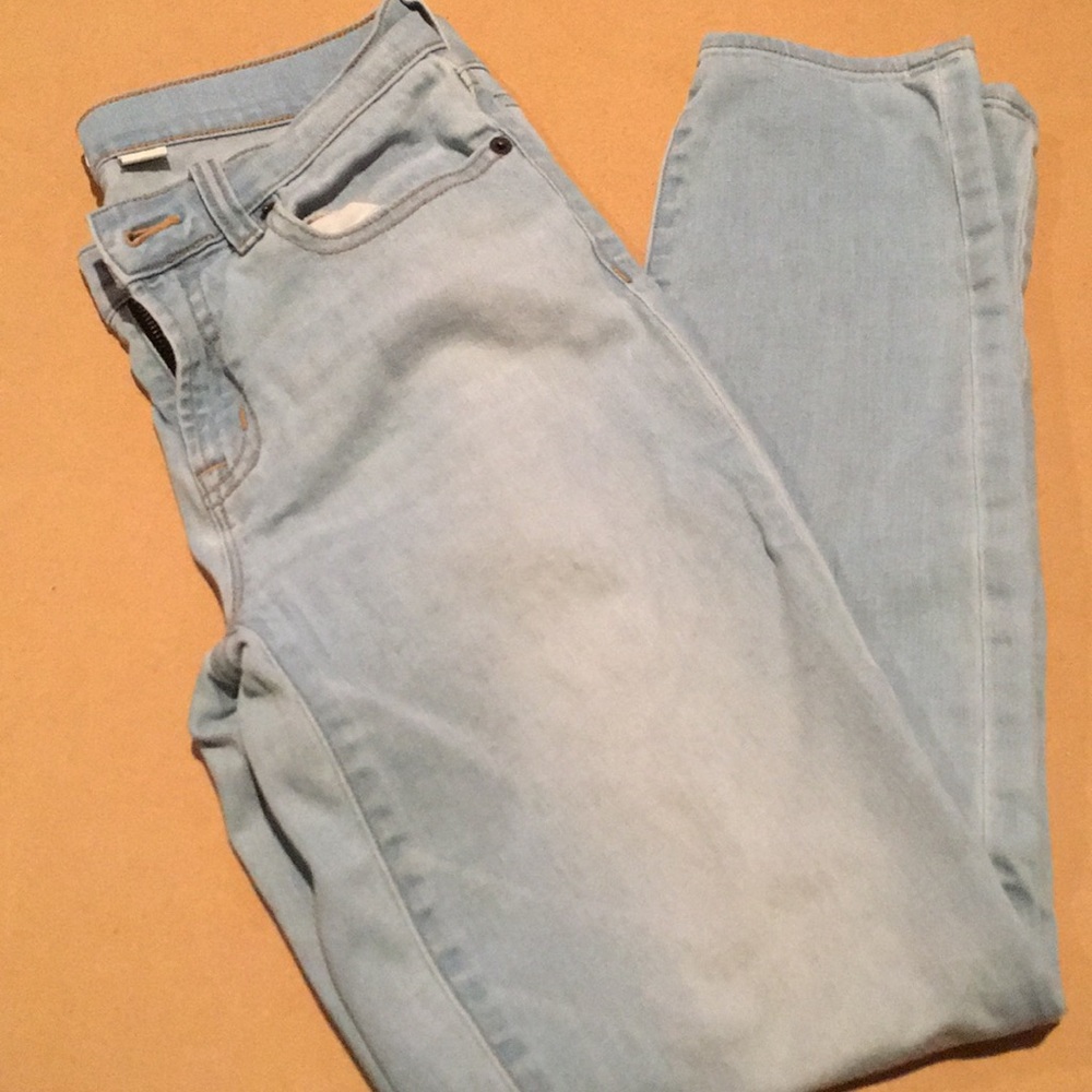 Jcrew Light Wash Skinny Jeans